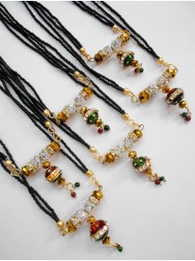 Meenakari Mangalsutra (6 Pcs)